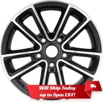 New 17" Polished Black Alloy Wheel Rim For 2017-2019 Dodge Journey 14-19 Caravan. Price: $162.00.
