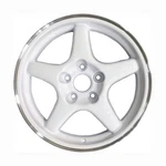 Refurbished Painted White Aluminum Wheel 17 X 9593464 Remanufactured. Price: $195.71.