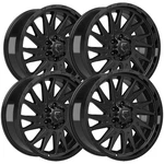 (set Of 4) Tis 547B 18X9 6X135/6X5.5" +0MM Gloss Black Wheels Rims 18" Inch New. Price: $1592.00.