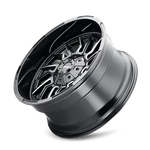 New 22X10 Mayhem 8111 Flywheel Black Milled 8X165.1 8X6.5 ET-19 Rim. Price: $360.54.