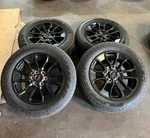 Set Of 4 Used '22-'26 Toyota Tundra Trd Black 20" Oem Wheels Falken 265/60R20 Lt. Price: $1395.00.
