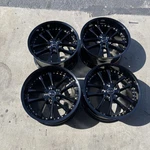 Used 17X9 Vors AR5 5X114.3 30 73.1 Black Wheels SET-4. Price: $499.00.