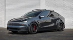 Unplugged Performance UP-03 21" Black Wheels & Tires Tesla Model Y Square Used. Price: $4595.00.