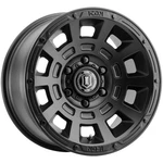 Icon Alloys Thrust 17X8.5 6X5.5" +0MM Satin Black Wheel Rim 17" Inch New. Price: $302.97.
