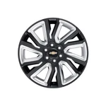 22" Chevrolet Silverado 1500 Wheel Rim Factory Oem 5901 2019-2022 Gloss Black Remanufactured. Price: $495.00.