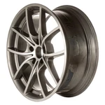 20X8.5 10 Spoke Used Front Aluminum Wheel Machined And Painted Dark Silver 71424. Price: $303.89.
