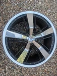 Rear Chevrolet Polished Black Camaro Oem Wheel 21 2010-2014 Rim Factory 9.5" Used. Price: $189.99.