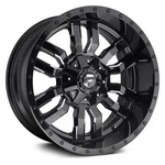 Fuel D595 Sledge Wheel 18X9 (-12, 5X127, 78.1) Black Single Rim New. Price: $395.00.