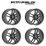 Fittipaldi (4) 361G 18X8 5X120 +30 Hb 74.1 Gloss Graphite Aluminum Alloy Wheels New. Price: $728.00.