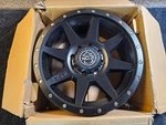 (qty 1) Icon Alloys Rebound Satin Black Wheel Rim 20X9 8X170 6MM 1820908152SB New. Price: $287.00.