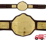 World Heavyweight Championship Replica Big Gold Title Belt Adult Genuine Leather New. Price: $129.99.
