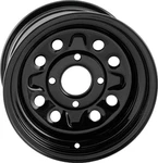 Quadboss 608491 Steely Wheel 12X7 - 4+3 4/110 New. Price: $68.99.