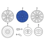 For Toyota Avalon 2016-2018 4261107100 Wheel New. Price: $403.86.