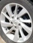 2015 Sentra Oe Wheel 16X6-1/2 10 Spoke Nissan Used. Price: $128.26.