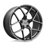 American Racing AR924 Crossfire Graphite Rim: 18X8.5, 5X120.65/5X4.75, 50MM New. Price: $342.00.
