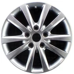 Wheel Rim Chrysler Town And Country 17 2014 5QT77DD5AA Hyper Oem Factory 2489 Remanufactured. Price: $240.00.