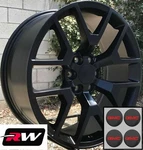 22 X9" Inch Gmc Sierra 1500 Replica Honeycomb Wheels Satin Black Rims 6X139.7 New. Price: $1539.00.