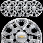 20-26 Chevy Silverado 2500 3500 Ltz 18" Chrome Wheel Skins Rim Covers Hub Cap New. Price: $149.99.