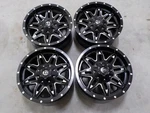 New-out Box Fuel Lethal 18X9" Wheels Offset Dual Bolt Pattern 6X135/6X139.7. Price: $1300.00.