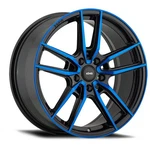 Konig Myth Wheel 18X8 5X108 ET:43 CB:73.1 Black/blue New. Price: $293.10.