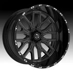 4/TIS Gloss Black Milled 20X10 6X135 6X5.5 -25MM (560BM-2106825) New. Price: $1912.00.