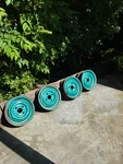 1960 1964 Ford Falcon 13" X '' Bolt/lug 4-1/2" B.c. Steel Wheel/rim Used. Price: $400.00.