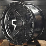 Falcon TC2 6X139.7 6X5.5 17X9 -12 Offset Matte Black Spokes Truck Wheels New. Price: $1400.00.