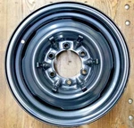 1969-1984 Toyota Land Cruiser New Factory 15" Steel Wheel. Price: $183.94.