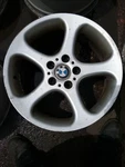 Wheel 18X8-1/2 Alloy Flat Spoke Natural Finish Fits 01-06 Bmw X5 404728 Used. Price: $160.16.