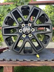 Oem Toyota Black Sequoia Tundra Rim 20X8 2022-2025 Factory Wheel Alloy 75276A Used. Price: $198.00.