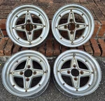 Jdm 14" Enkei Ap Racing Rims Wheels For Datsun Starlet KP60 KE70 510 Retro Used. Price: $1499.00.