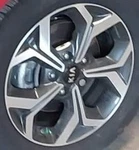 2021 Forte Oe Wheel 16X6-1/2 5 Spoke Angled Kia Used. Price: $257.58.