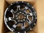 Hpd Gloss Black Machined Finish Wheel 15X6 New. Price: $90.00.