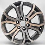 Used 19" 19X7.5" Machined And Light Grey Aluminum Wheel For 2013-2016 Gmc Acadia Remanufactured. Price: $125.00.