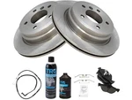 For 2007-2008 Bmw 328XI Brake Pad Rotor And Wear Sensor Kit Rear 86258VNTN New. Price: $124.11.