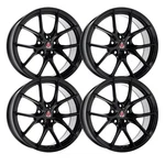 (SET-4) Inch 20X8.5 Axe EX34 Gloss Black Wheels Rims 5X112 +25 New. Price: $1480.00.