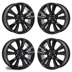 20" Dodge Jeep Durango Cherokee Wheels Rims Factory Oem 2393 2011-23 Gloss Black Remanufactured. Price: $1111.35.