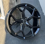 AU16 Single Wheel 19X8.5 5X112 +35 CB66.6 Gloss Black Fit Audi One Rim New. Price: $249.00.
