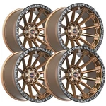 (set Of 4) Vortek VRT-601 20X10 6X135/6X5.5" -24MM Bronze Wheels Rims 20" Inch New. Price: $1144.96.