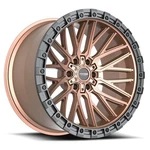 20X12 Vortek VRT-608 Matte Bronze With Black Bead Ring Wheel 6X135/6X5.5 (-44MM) New. Price: $335.64.