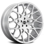 22X9.5"STRADA Wheels Buca Silver Brushed Rims New. Price: $1524.00.