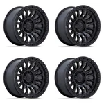 Set 4 Fuel FC857 Rincon 17X9 6X5.5 Matte Black Gloss Lip Wheels 17" 1MM New. Price: $1480.00.