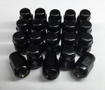 20 Gorilla 12X1.50 Ball Seat Black Chrome Lug Nuts 19MM Hex For Honda Oem Rims New. Price: $43.77.