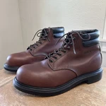 Vintage Red Wing 2245 Supersole Boots Men's 11.5 Brown Leather Steel Toe Usa Pre-owned. Price: $139.99.