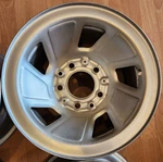 15" Ford F-150, Bronco Factory Oem Steel Wheel Rim 1992-1996 15X7.5 Used. Price: $160.00.