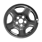 Refurbished 16X6.5 Painted Black Wheel Fits 2017-2022 Jeep Compass 560-09186 Remanufactured. Price: $86.96.