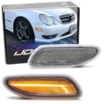 Euro Clear Lens Amber Led Side Marker Lights For 2001-07 Mercedes W203 C-class New. Price: $33.09.