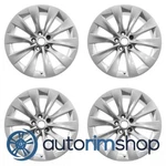 Tesla Model X 2016-2021 20" Oem Wheels Rims Staggered Set Silver Slipstream Remanufactured. Price: $1016.45.