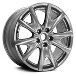 For Infiniti G37 11-13 Alloy Factory Wheel 5 Y-spoke Bright Smoked Hyper Silver Used. Price: $383.21.