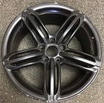 Used Audi Q7 Black Alloy Wheel Rim 21" Star Spoke 10J ET:44 4L0601025BH 1544. Price: $249.99.